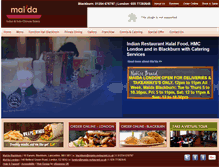 Tablet Screenshot of maida-restaurant.co.uk